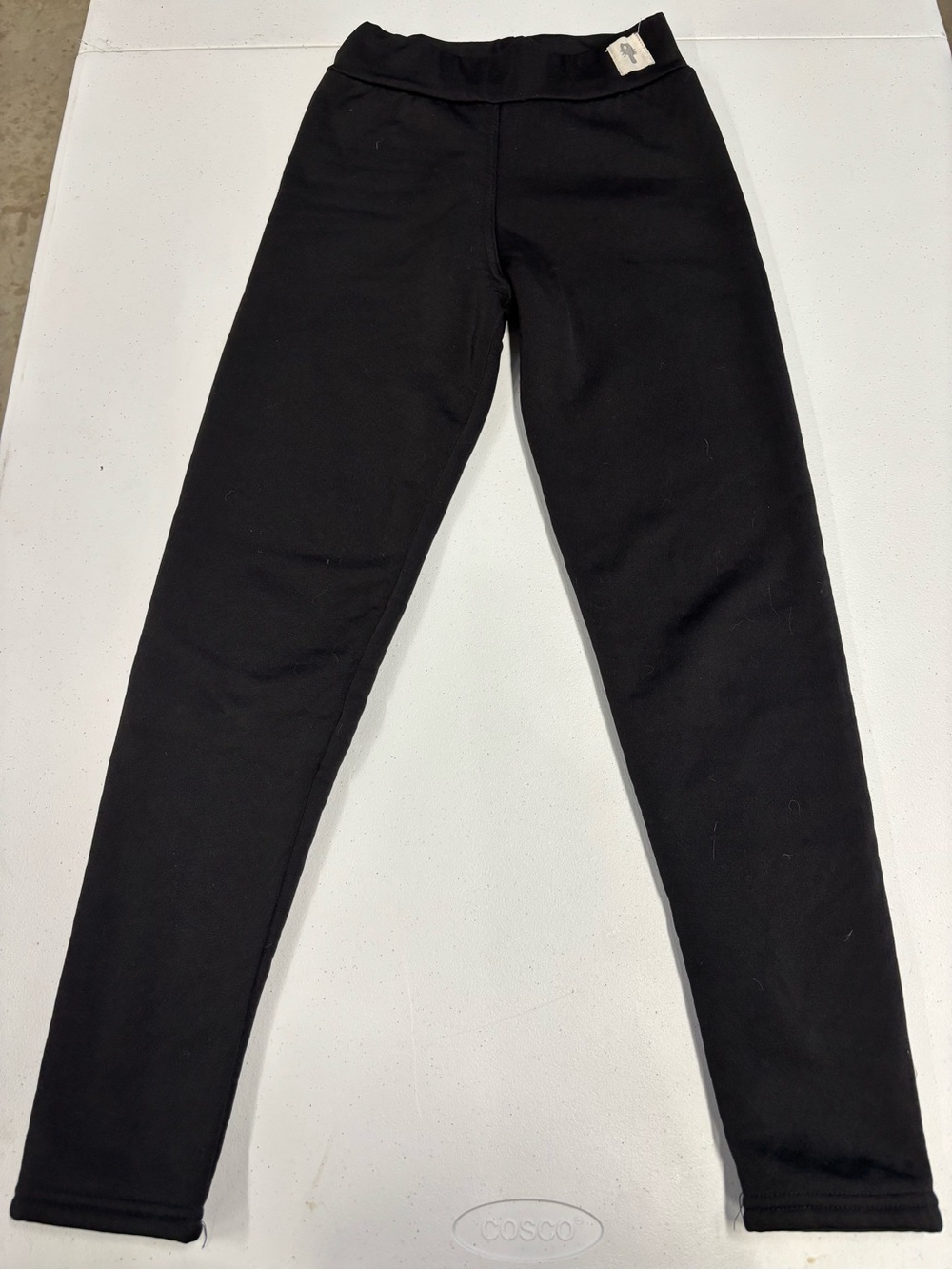Black High-Waist Stretch Leggings